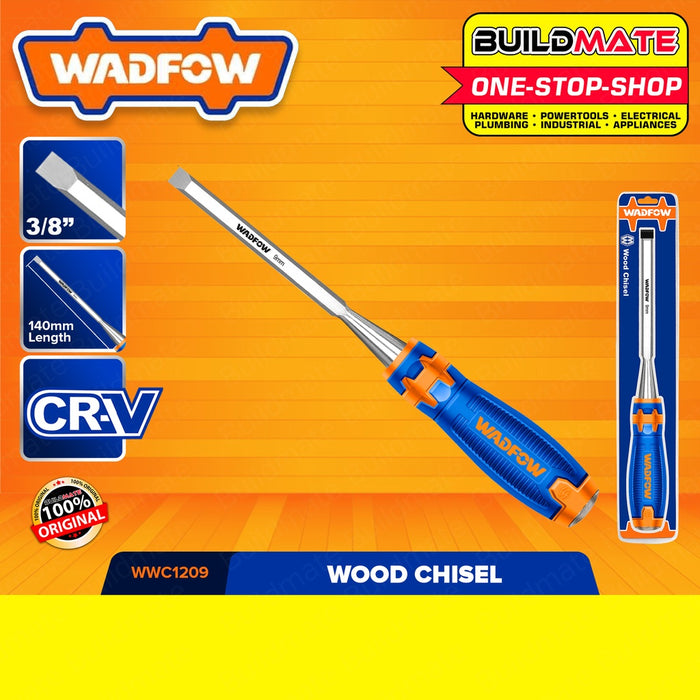 WADFOW Wood Chisel 6mm 9mm 12mm 14mm 16mm 19mm 22mm 25mm [SOLD PER PIECE] •BUILDMATE• WHT