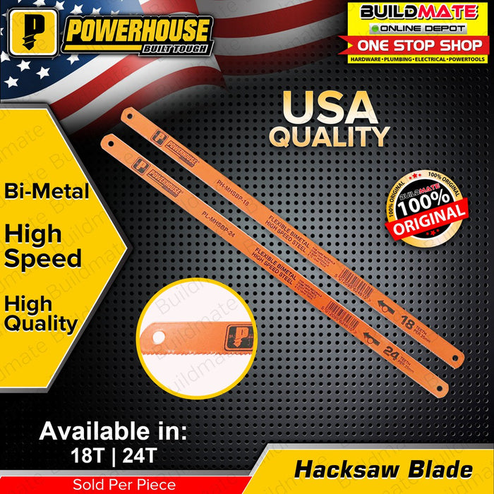 Powerhouse | LOTUS Hacksaw Blade 18TPI / 24TPI SOLD PER PIECE •BUILDMATE• HT
