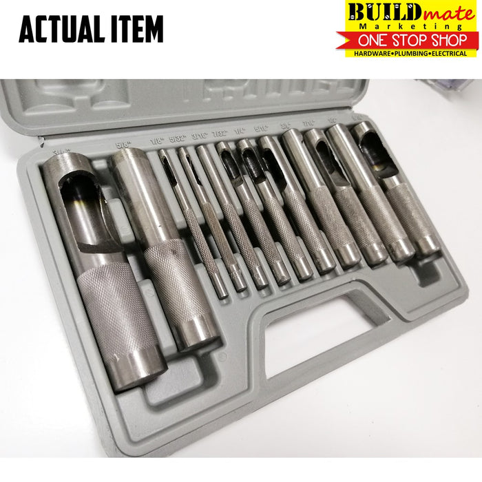 HOYOMA 12PCS Hollow Punch SET  HP51012 •BUILDMATE•