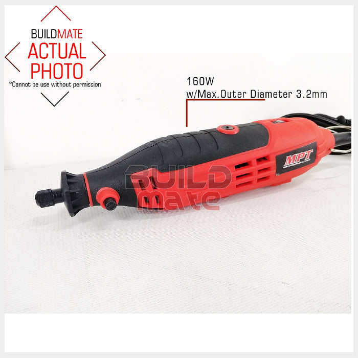 MPT Mini Die Grinder 62PCS/SET 160W MMG1603 Most Professional Tools •BUILDMATE•