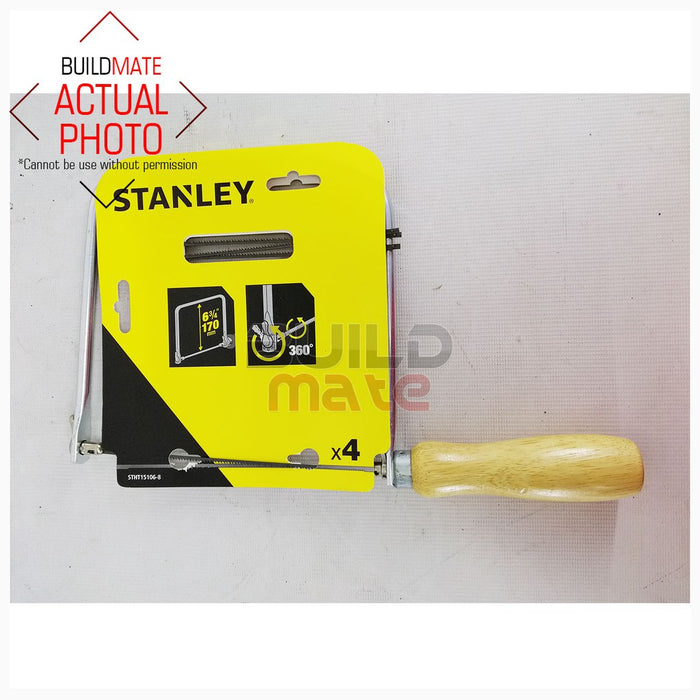 STANLEY Coping Saw 6 3/4" 170mm (360°) STHT15106-8 •BUILDMATE• SHT