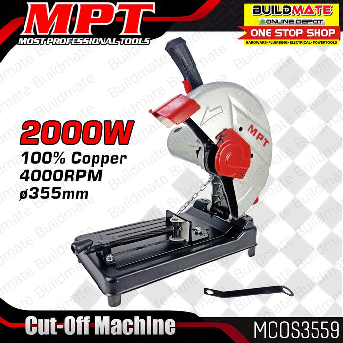 MPT Chop Saw Cut Off Machine 2000W MCOS3559 Most Professional Tools •BUILDMATE•