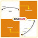 HOTECHE Steel Cable Coded Lock Anti-Theft Bicycle Bike Security Coded Lock HTC-180641 | •BUILDMATE•