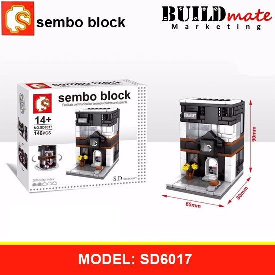 Sembo Block Ruko Sembo Block Mini World — Buildmate