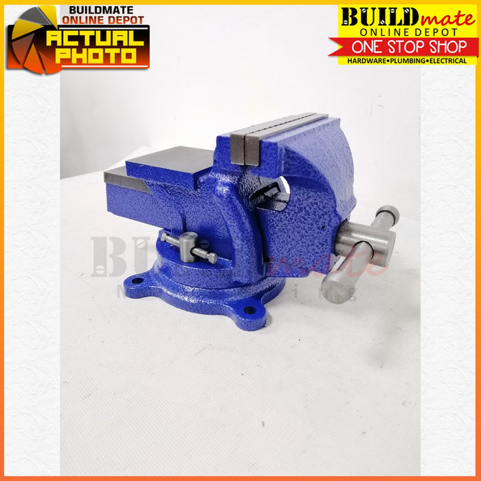 YUKO Bench Swivel Vise with Anvil 6"  •BUILDMATE•
