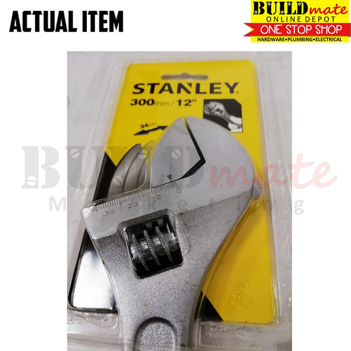 STANLEY Adjustable Wrench 10" 250mm / 12" 300mm SHT