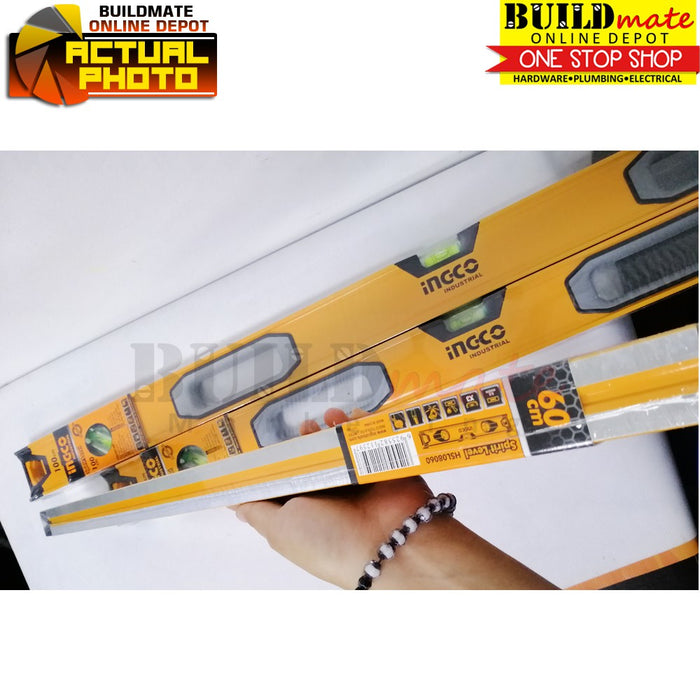 Ingco Sound Level Master INGCO Spirit Level Leveling Tool 1.5mm Thick w/ V-shape Slot 60cm | 80 ...