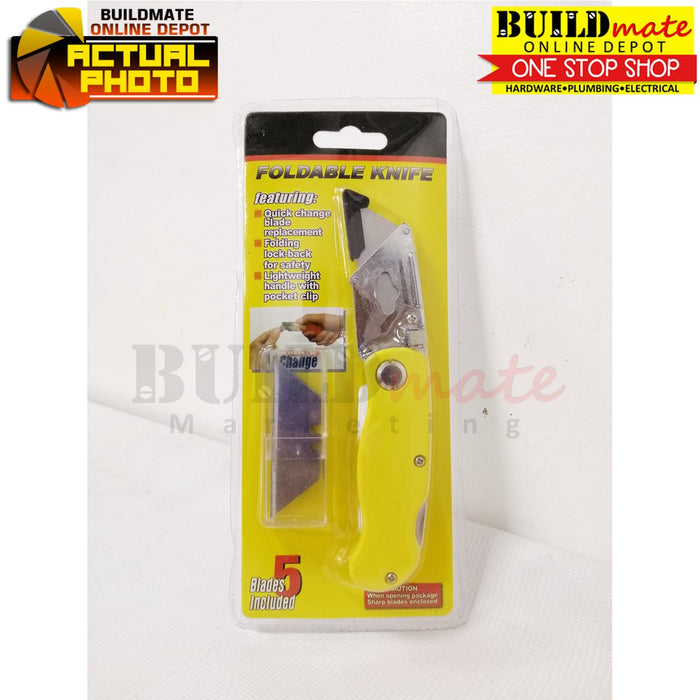 MEGA Foldable Knife Quick Change •NEW ARRIVAL!• •BUILDMATE• 