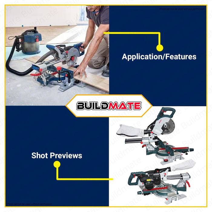 [SUPER SALE] BOSCH Professional Cordless Lithium Ion Li-Ion Compound Miter Saw 18V GCM 18V-216 0601B410K0 BLC