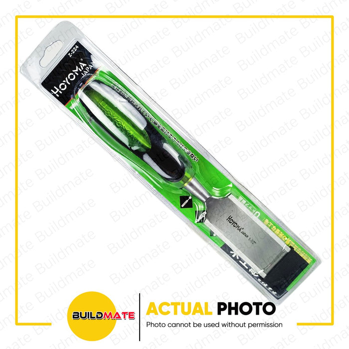 HOYOMA JAPAN Wood Chisel 3/8" 1/2" 1" 1-1/4" 1-1/2" 2" 1/4" 3/4" SOLD PER PIECE •BUILDMATE•