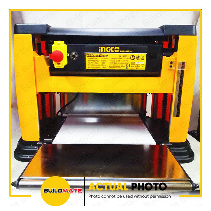 INGCO Thickness Planer 1500W 5-153mm TP15003 +FREE TAPEMEASURE & GLOVES •BUILDMATE• IPT