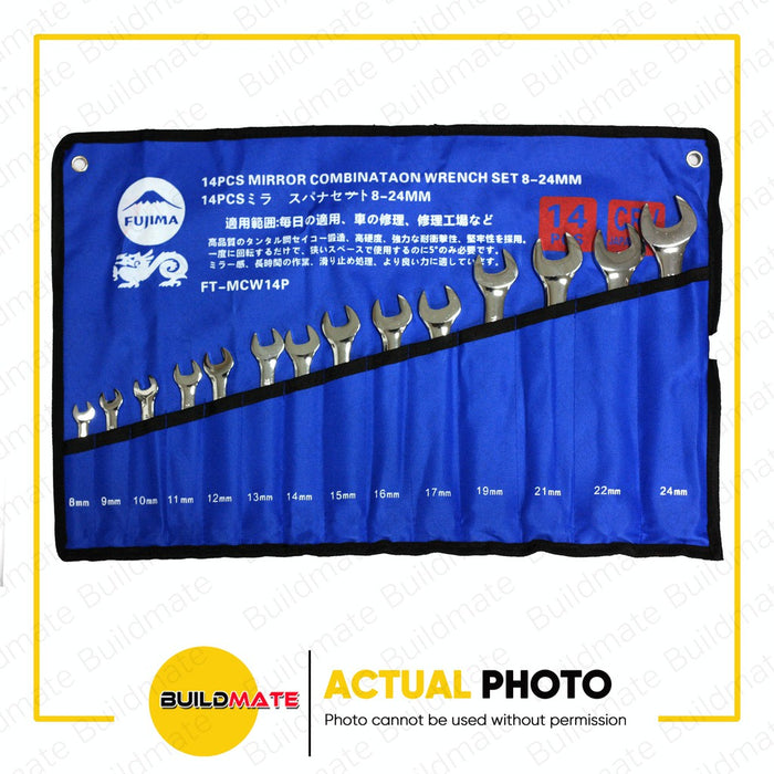 MEGA/FUJIMA 14PCS/SET Combination Wrench •BUILDMATE•