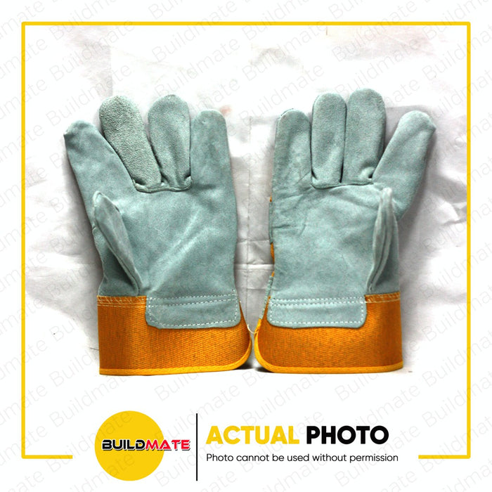 INGCO Leather Gloves 10.5" HGVC01 •BUILDMATE• IHT
