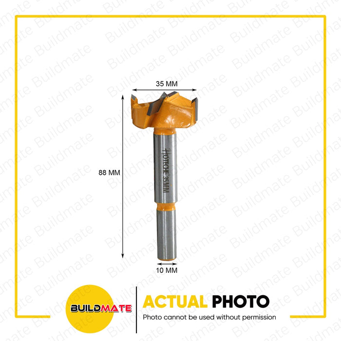 HOTECHE TCT Forstner Drill Bit 35mm HTC-510435 •BUILDMATE•