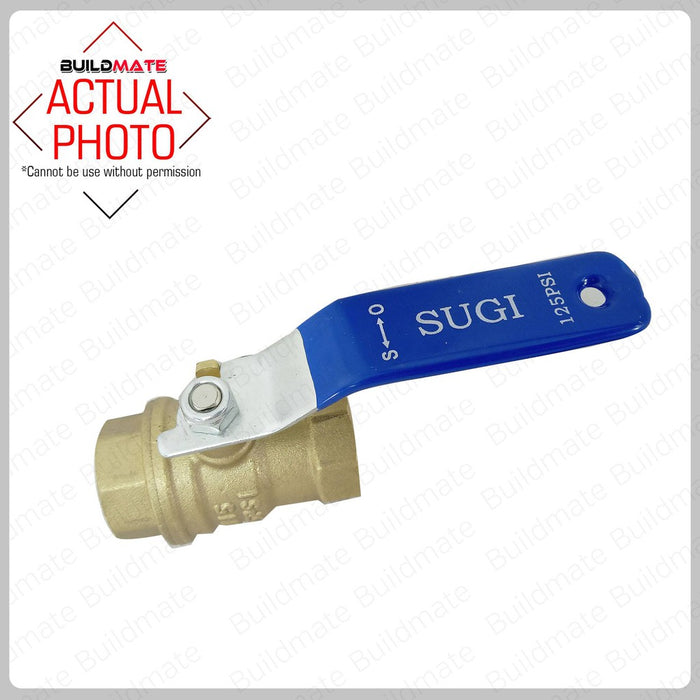 SUGI BRASS BALL VALVE 1/2 •BUILDMATE•