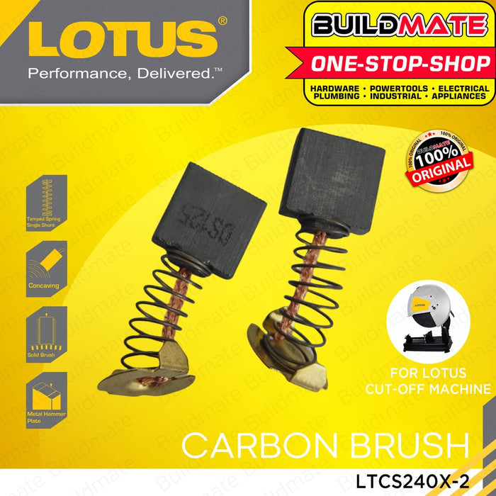 LOTUS Spare Parts Carbon Brush For Chop Saw Cut Off Machine LTCS240X-2 •BUILDMATE• LSP