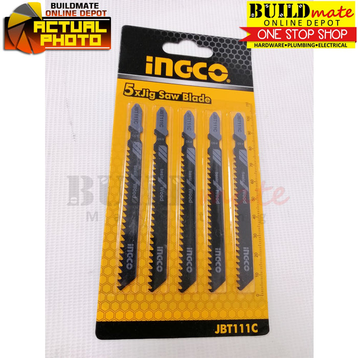 INGCO Jigsaw Blade for WOOD 5PCS/SET HCS JBT111C •NEW ARRIVAL!• IHT