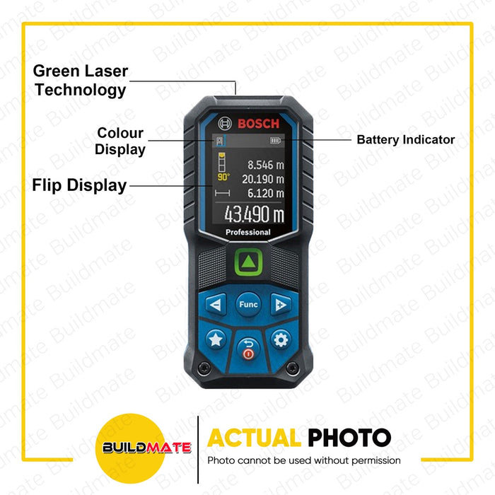 BOSCH Professional Laser Rangefinder GLM 50-23 G 0601072VK0 100% ORIGINAL •BUILDMATE• BMT