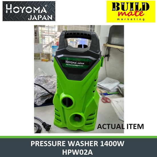 Hoyoma Pressure Washer / Cleaner HPW02A •BUILDMATE• HYMPT