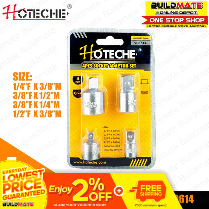 HOTECHE 4PCS/SET Socket Adaptor Set 200614 •BUILDMATE•