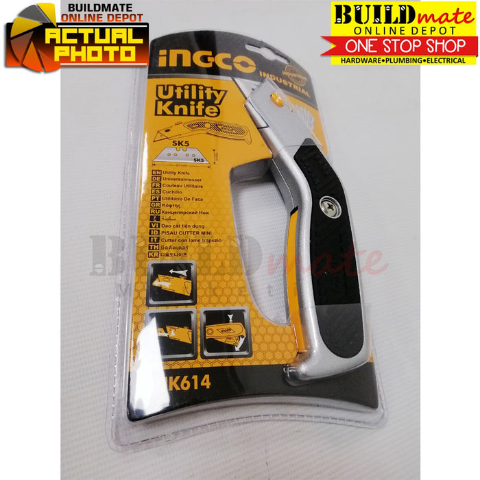 INGCO Utility Knife HUK614 SK5 •NEW ARRIVAL!• IHT