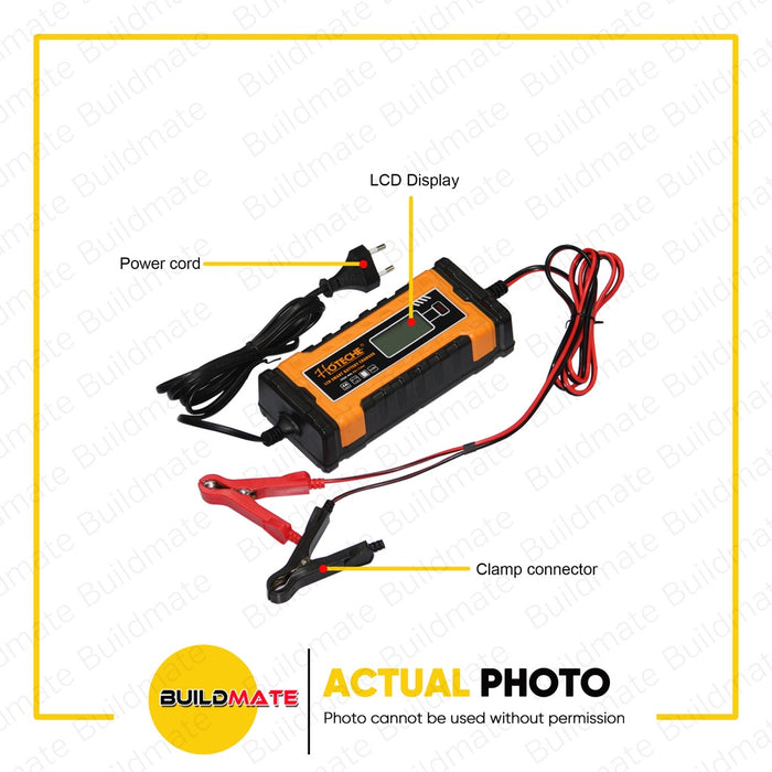 HOTECHE LCD Smart Battery Charger HTC-P817204 •BUILDMATE•