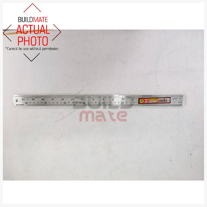 CRESTON Stainless Steel Ruler 16" FM2516 •BUILDMATE•