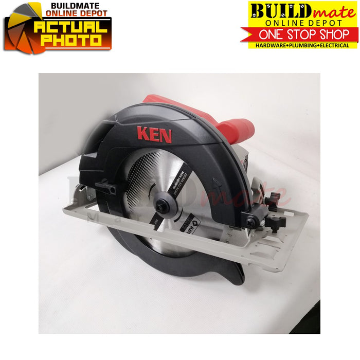 KEN INDUSTRIAL Circular Saw 2100W Ø235x25x2.5mm 5609NA •BUILDMATE•