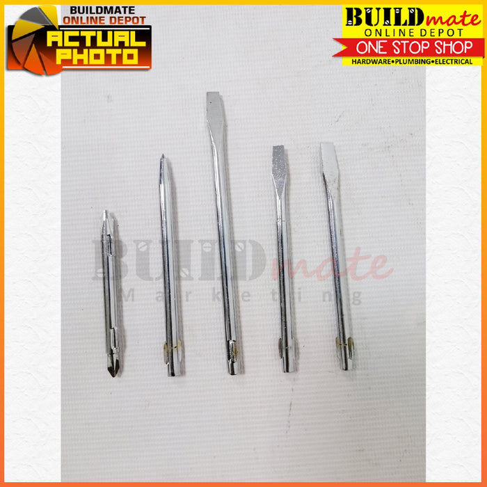 Daiken Interchangeable Screwdriver 6PCS/SET DSD606 •BUILDMATE•