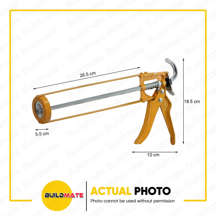 HOTECHE Steel Frame Caulking Gun 9" 225mm HTC-423702 •BUILDMATE•