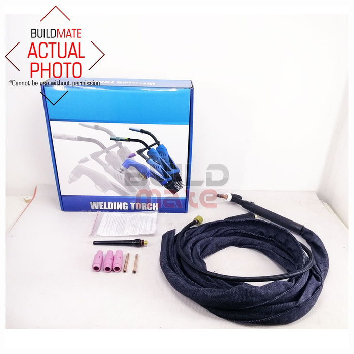 MITSUWELD Scratch TIG Torch 3M WP-17V •BUILDMATE•