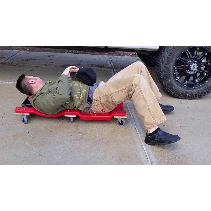 Hoyoma 36" Plastic Creeper  BLACK ONLY •BUILDMATE• HYMHT