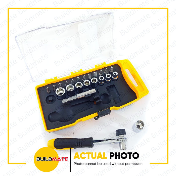 HOTECHE 23PCS/SET Screwdriver Bit Set Cr-V 250923 •BUILDMATE•