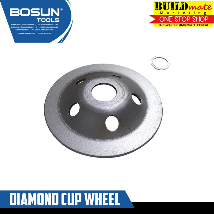 BOSUN Diamond Cup Grinding Wheel Germany Certified •BUILDMATE•