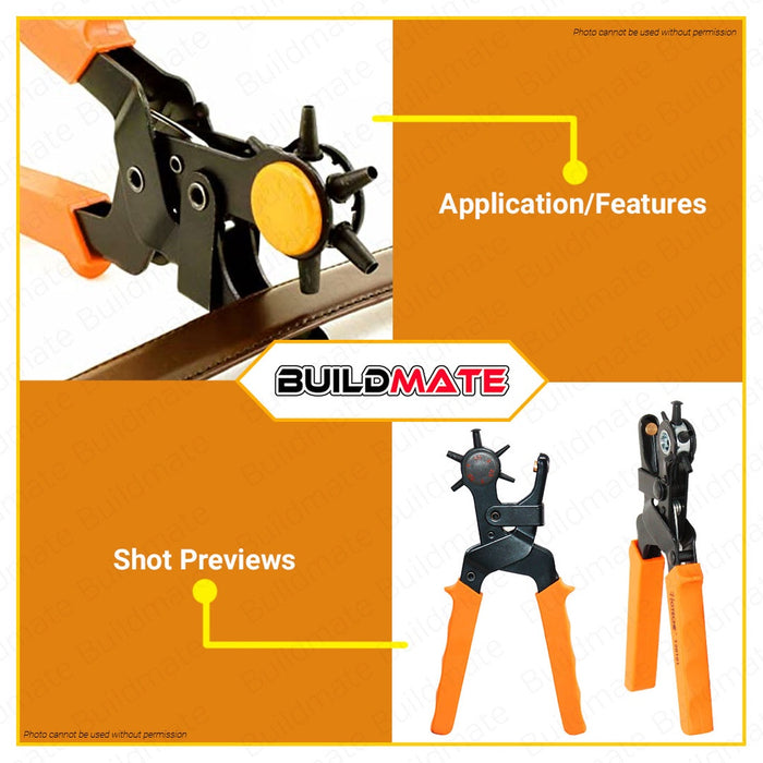 Hoteche Revolving Punching Punch Plier Pliers 9" inches HTC-120101 •BUILDMATE•