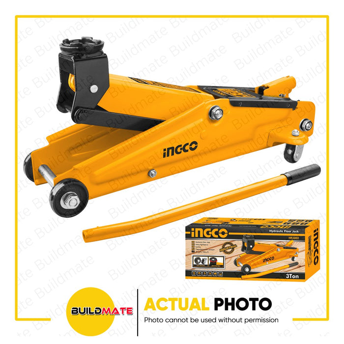 INGCO 3 TONS Hydraulic Floor Jack HFJ302 +FREE PUTTY TROWEL •BUILDMATE• IHT