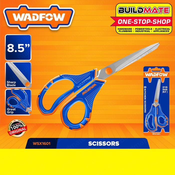 WADFOW Scissor 8" Inch | 8.5" Inch Multi Purpose Scissors [SOLD PER PIECE] Steel •BUILDMATE• WHT