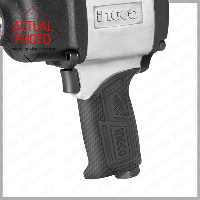 INGCO Air Impact Wrench 19mm-3/4" 6.2Bar AIW341302 •BUILDMATE• IPT