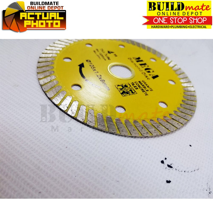 MEGA Diamond Disc Turbo Blade 4" / HOYOMA H04012C HYMA