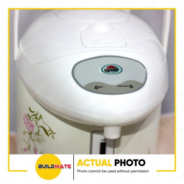 BUILDMATE Kyowa 2.5L Stainless Steel Electric Airpot 650W Electric Thermo Kettle Pot Hot Water Boiler Dispenser KW-1821