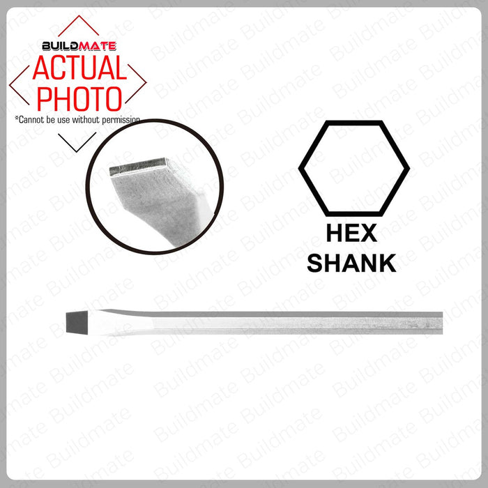 INGCO Slotted 6" Go-Through Screwdriver HGTS286150 | HSGT680208 •BUILDMATE• IHT