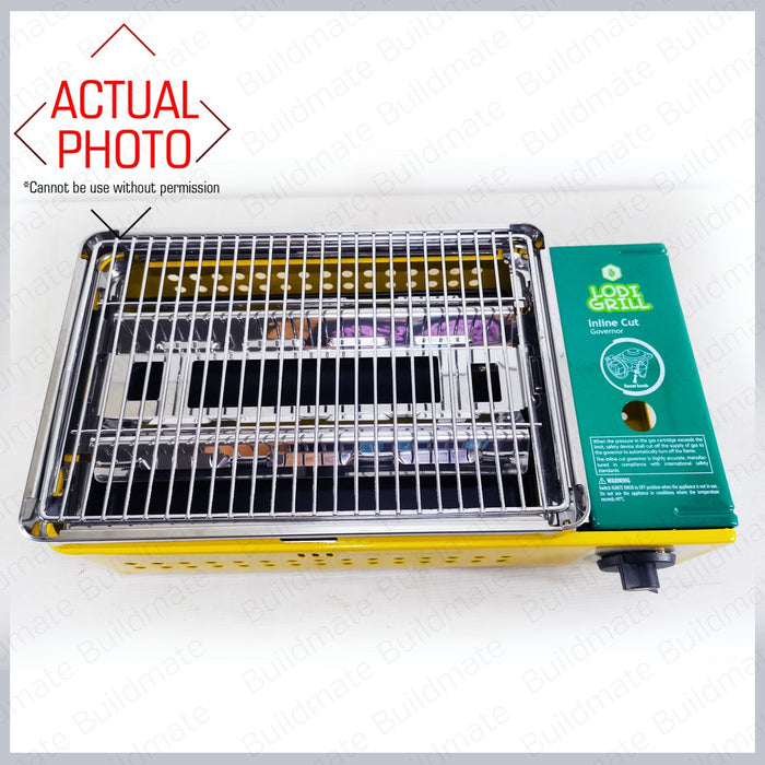 LODI LPG Portable Infrared Grill with Case 100% ORIGINAL •BUILDMATE•