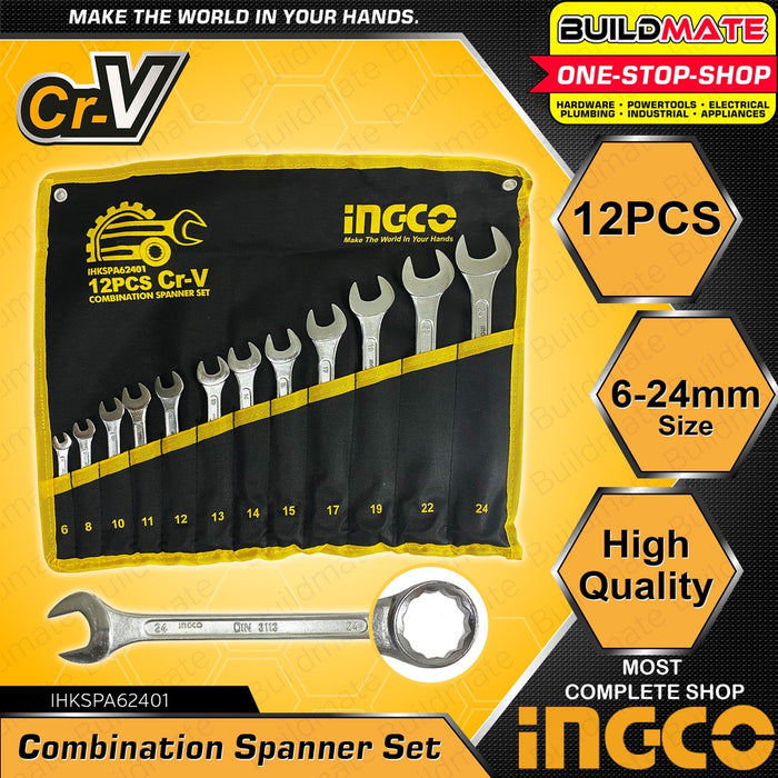 Ingco shop spanner set