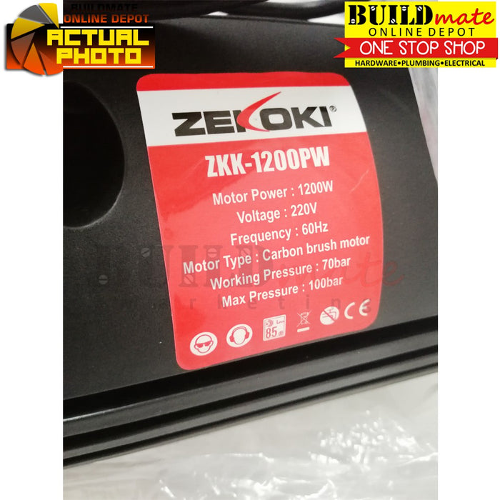 ZEKOKI High Pressure Washer 1200W ZKK-1200PW