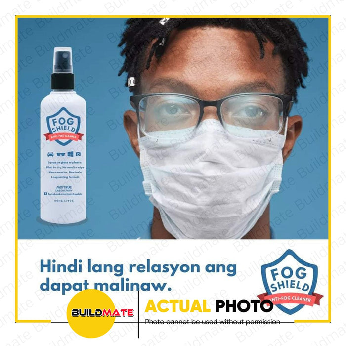 Fog Shield Anti Fog Cleaner 100ml •BUILDMATE•