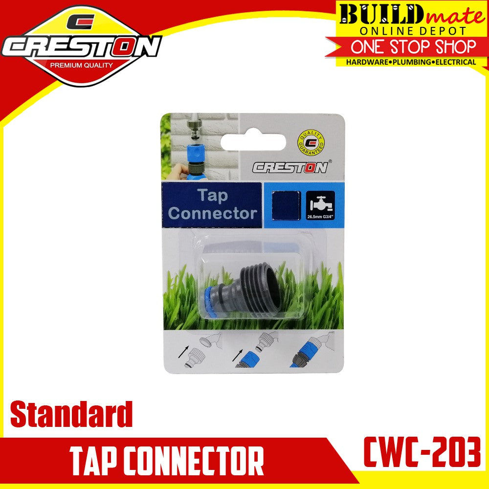 CRESTON Tap Connector for Garden Hose CWC-203 — Buildmate