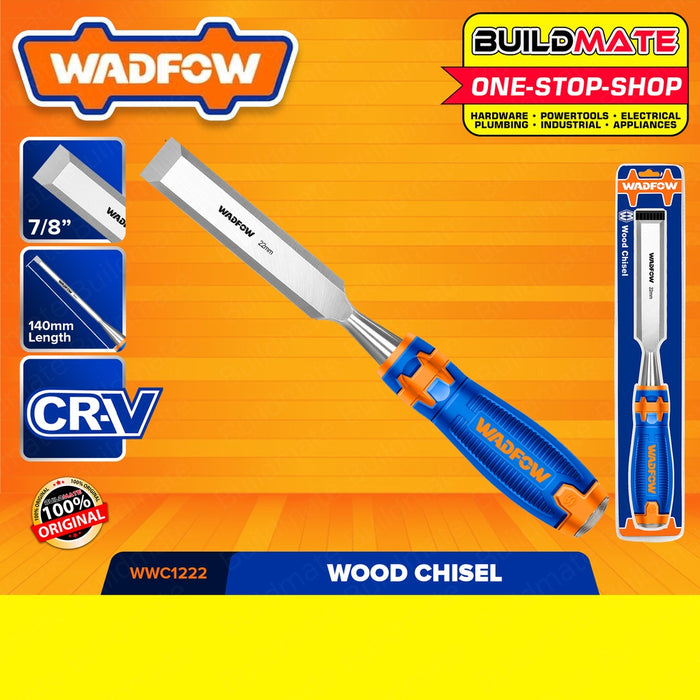 WADFOW Wood Chisel 6mm 9mm 12mm 14mm 16mm 19mm 22mm 25mm [SOLD PER PIECE] •BUILDMATE• WHT