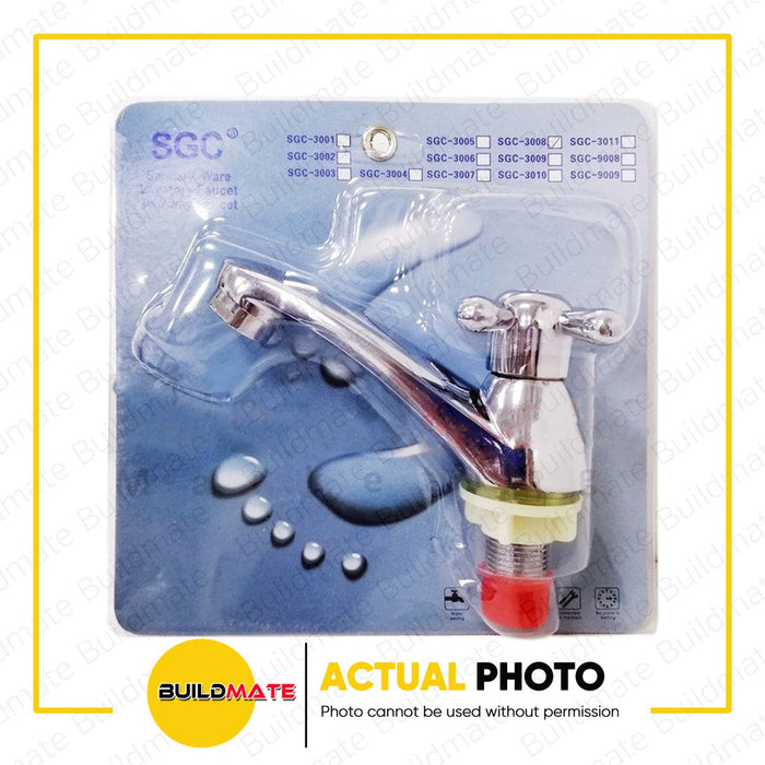 S.G.C. Two Way Lavatory Faucet Chrome Plated S.G.C.-3008 •BUILDMATE•