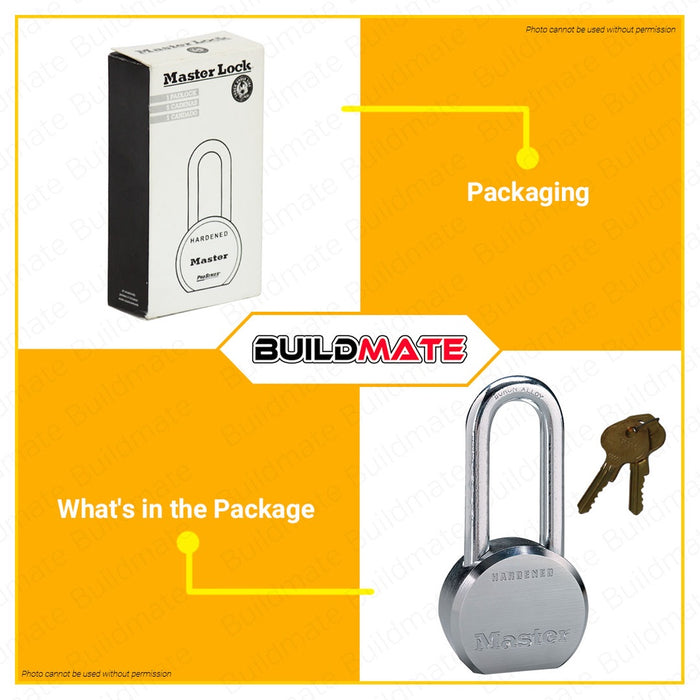 MASTER LOCK Solid Steel Padlock #6230LH 2-1/2'' 100% ORIGINAL / AUTHENTIC •BUILDMATE•