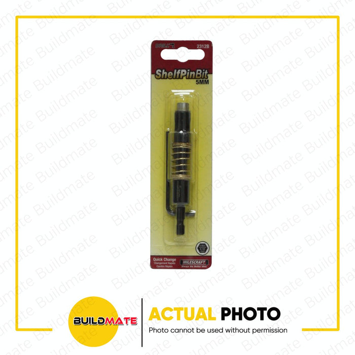 MILESCRAFT Shelf Pin Bit 5mm #2312 •BUILDMATE•